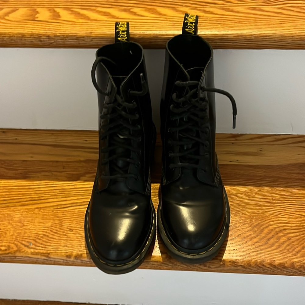 Dr. Martens Black Combat Boots
